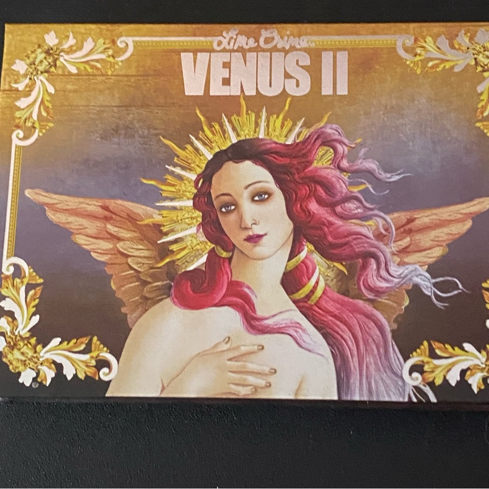 Lime Crime Pink and Gold Venus Art Decal